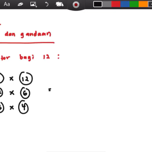 Tingkatan 1 - Bab 2 : Faktor dan Gandaan