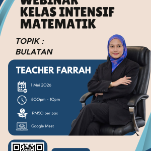 📚 WEBINAR KELAS INTENSIF MATEMATIK Topik: BULATAN 🔵